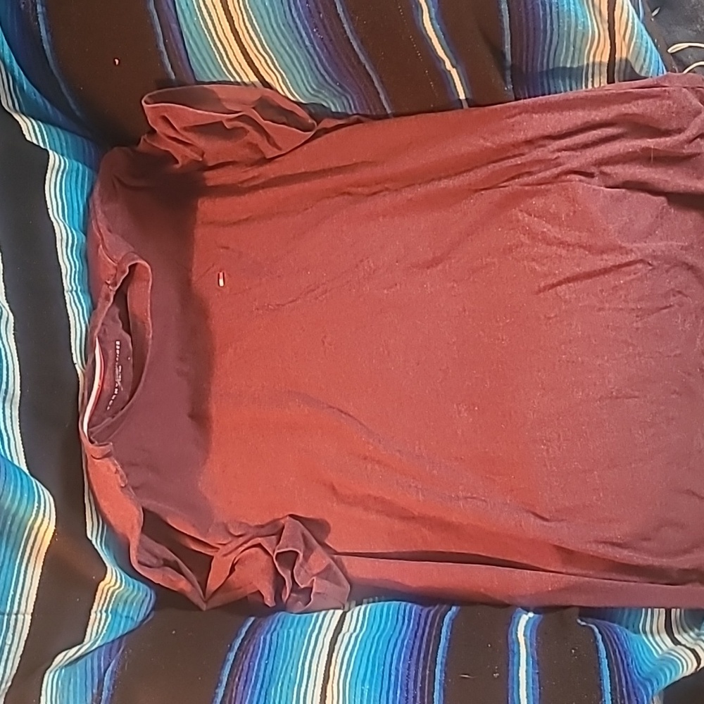 Dark red Tommy Hilfiger xl t shirt
